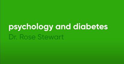 psychology and diabetes